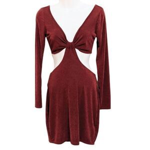 ANTHROPOLOGY SEE YOU MONDAY cut out dress Medium NEW @Y
